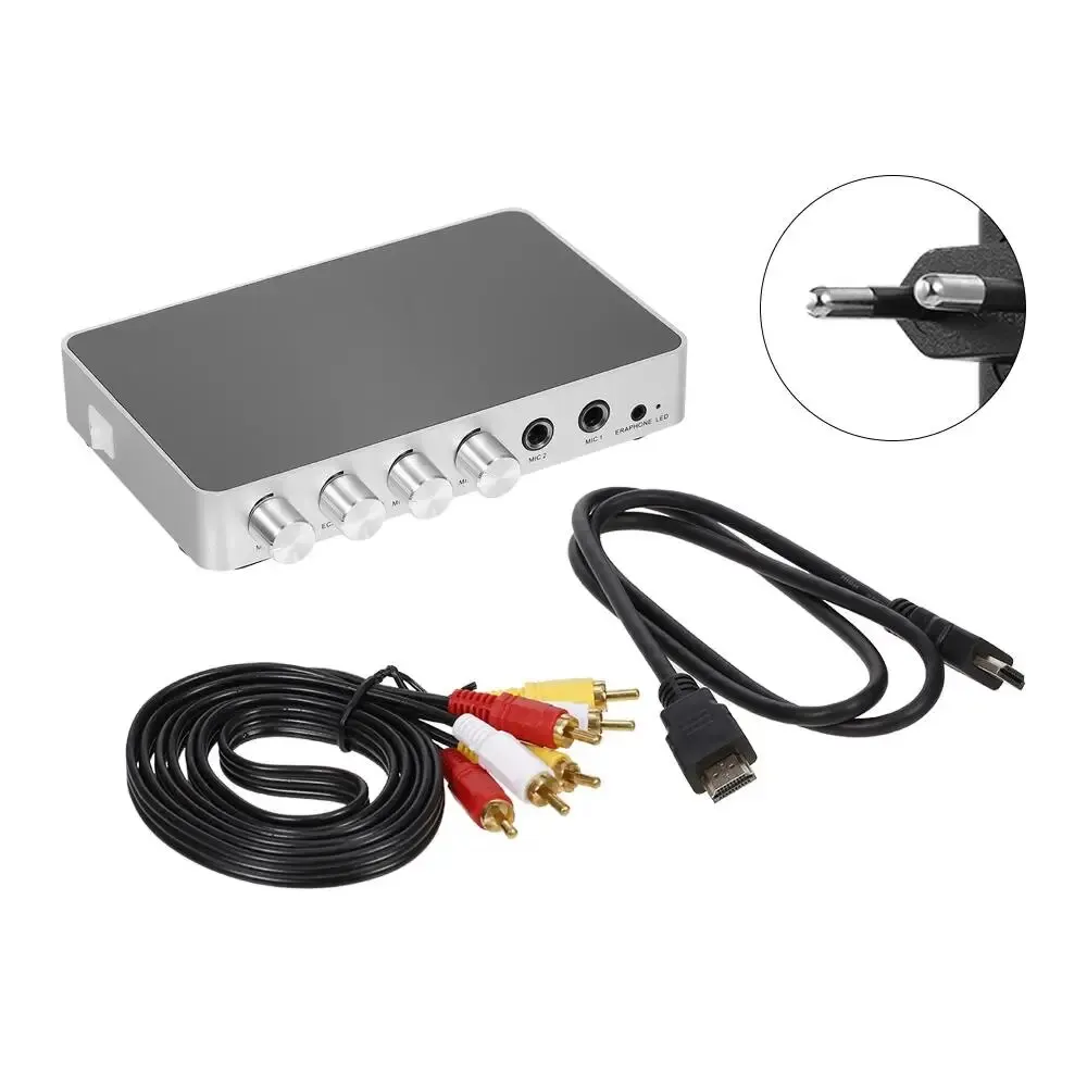 Km200 Karaoke Mixer Portable Digital Stereo Audio Echo System 4k/2k Hdmi-compatible Karaoke Amplifier With Dual Mic
Km200 Karaoke Mixer Portable Digital Stereo Audio Echo System 4k/2k Hdmi-compatible Karaoke Amplifier With Dual Mic