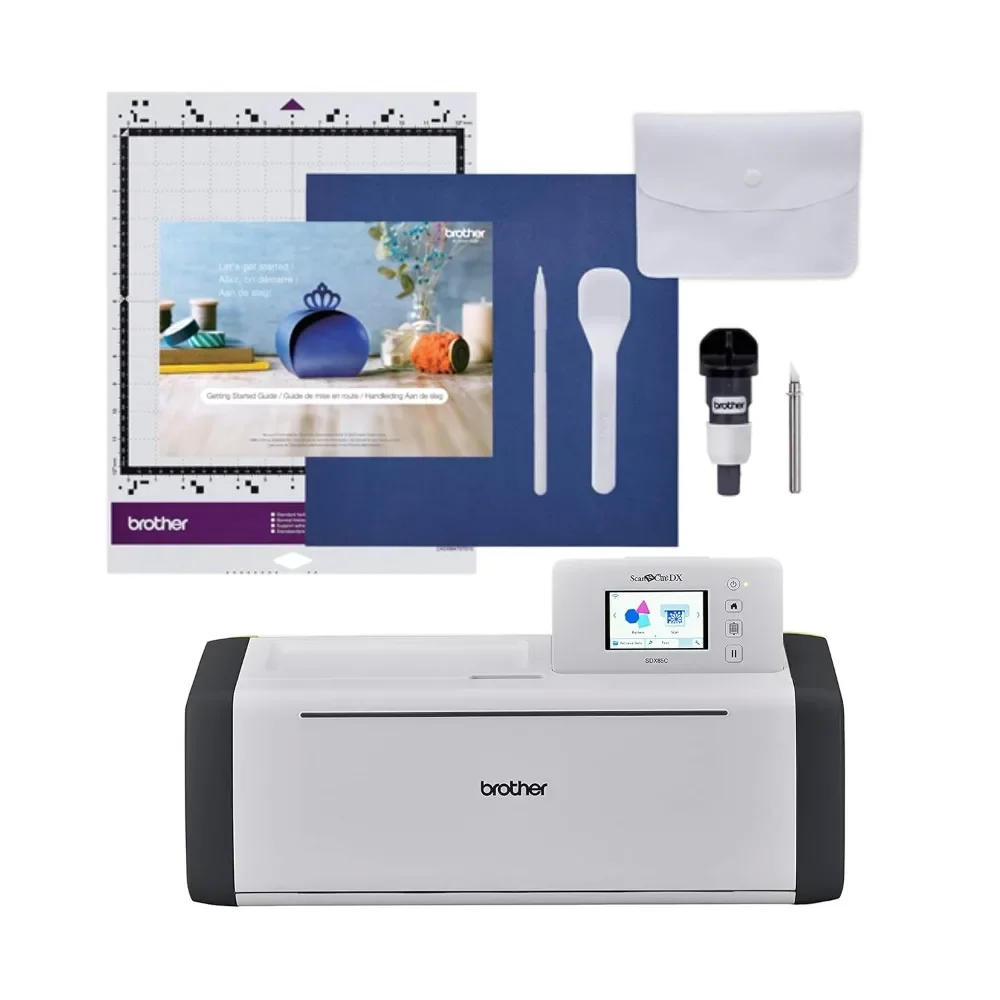 Brother ScanNCut SDX85C Electronic DIY Cutting Machine with Scanner, Make Vinyl Wall Art, Appliques, Homemade Cards and More
Brother ScanNCut SDX85C Electronic DIY Cutting Machine with Scanner, Make Vinyl Wall Art, Appliques, Homemade Cards and More