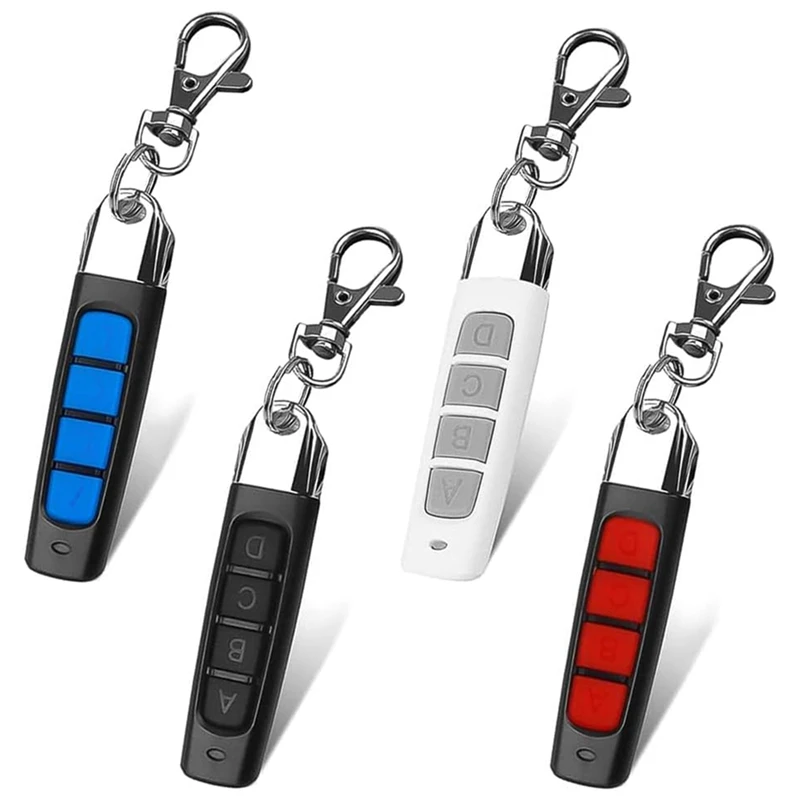 4 Pcs Gate Remote Control Duplicator 433 Mhz Electric Gate Openers For Automatic Sliding Door Electric Roller Way Door
4 Pcs Gate Remote Control Duplicator 433 Mhz Electric Gate Openers For Automatic Sliding Door Electric Roller Way Door