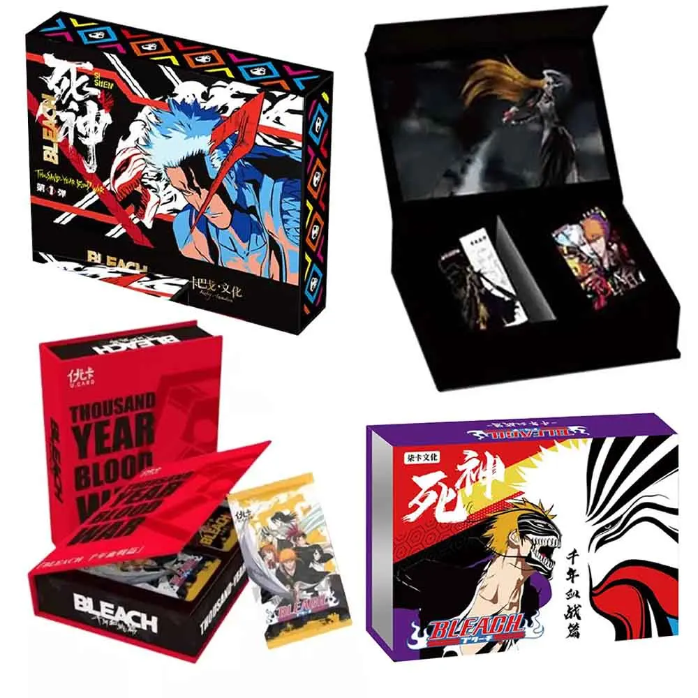New Bleach Card Anime Characters Limited Rare Colorful 3D Flash Card Games Card Collection Cards Toys Gift
New Bleach Card Anime Characters Limited Rare Colorful 3D Flash Card Games Card Collection Cards Toys Gift