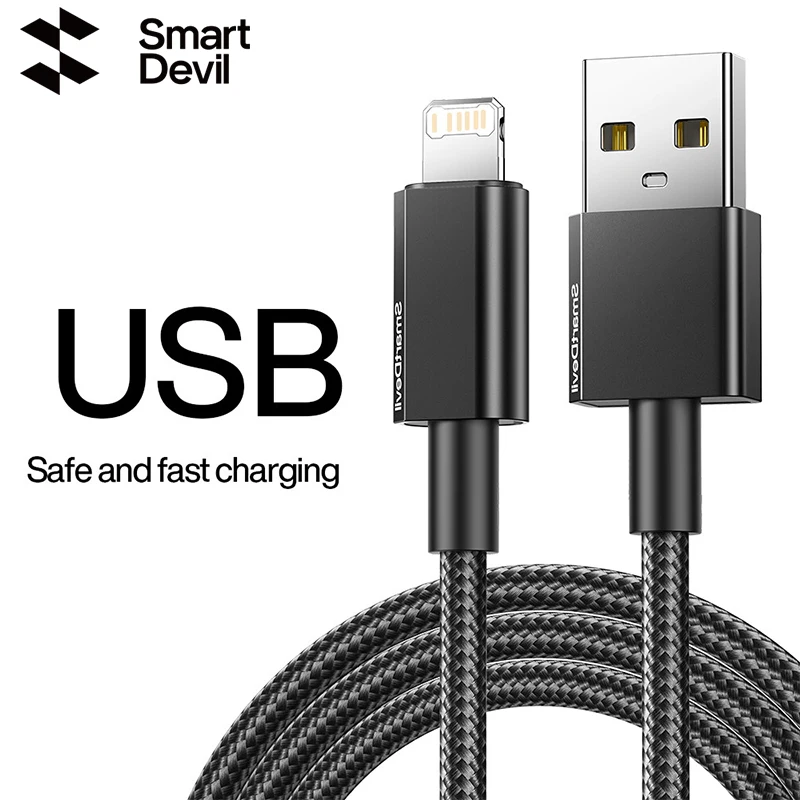 

SmartDevil 20W PD USB C to Lightning Cable for iPhone 14 13 12 Pro Max Fast Charging Type C Cable for iPhone for iPad