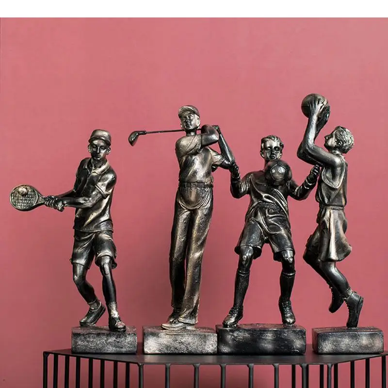 

Статуя для гольфа/тенниса/баскетбола, спортсмена, Статуэтка из смолы, поделки, украшения, статуэтки гольферов, художественное оформление стола, предметы интерьера