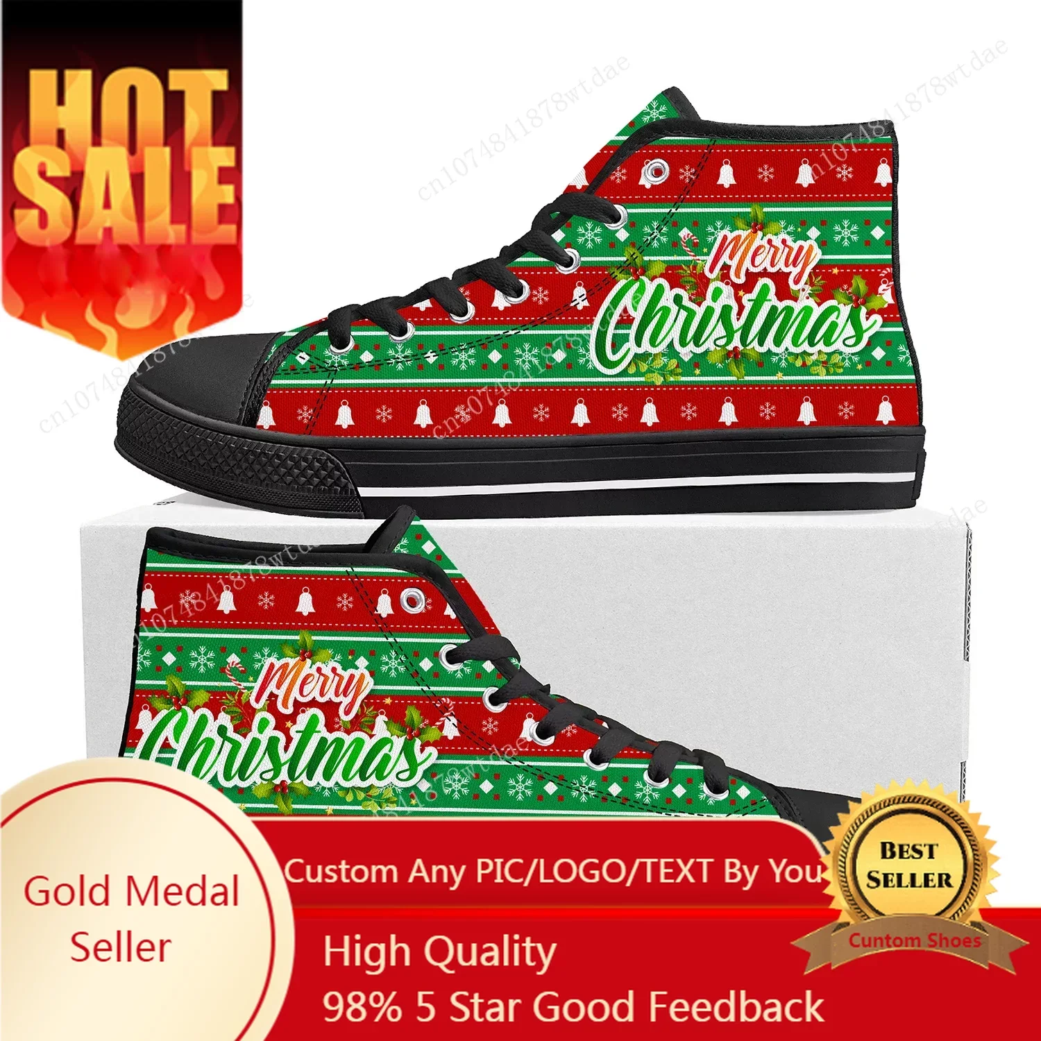 Merry Christmas Gift High Top Sneakers Mens Womens Teenager High Quality Canvas Sneaker Anime Cartoon Casual Custom Made Shoes
Merry Christmas Gift High Top Sneakers Mens Womens Teenager High Quality Canvas Sneaker Anime Cartoon Casual Custom Made Shoes
