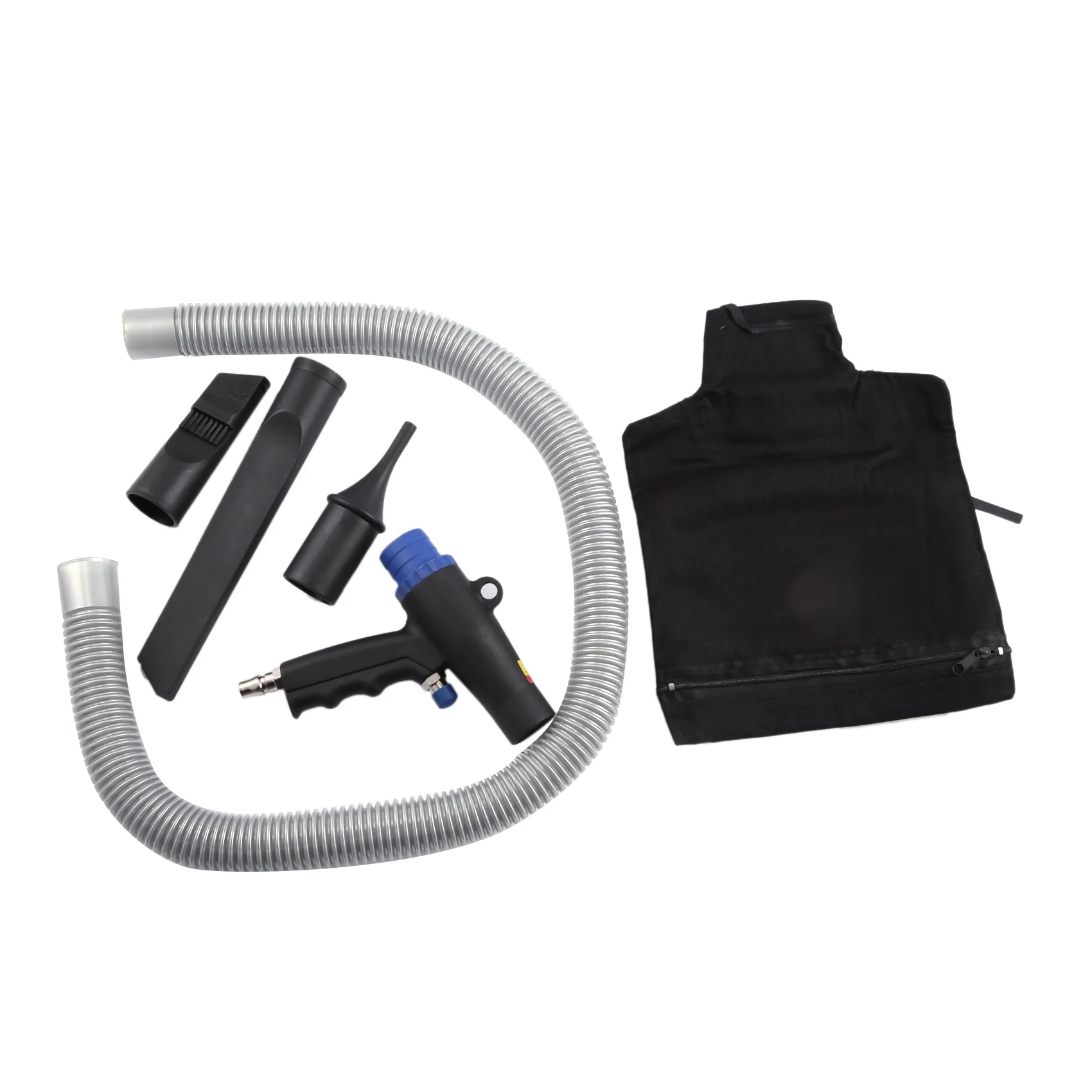 

2 in 1 Air Duster Compressor Kit Multifunction Air Vacuum Blow Pneumatic Vacuum Suction Cleaner Tools