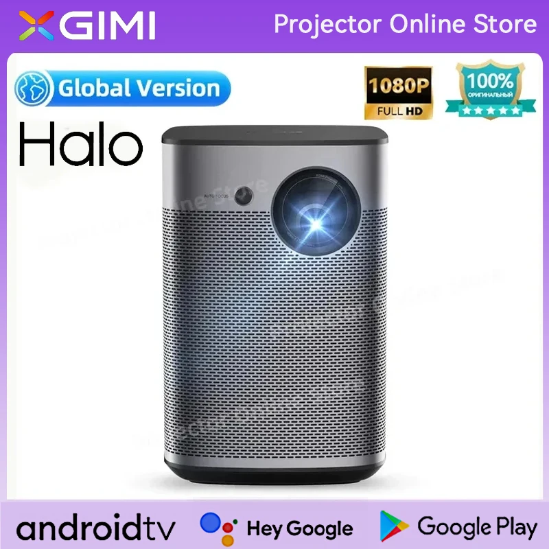 XGIMI Halo портативный проектор 1080P глобальная версия Full HD 800ANSI люменов Android TV безэкранный ТВ-проектор Harman/Kardon
XGIMI Halo портативный проектор 1080P глобальная версия Full HD 800ANSI люменов Android TV безэкранный ТВ-проектор Harman/Kardon