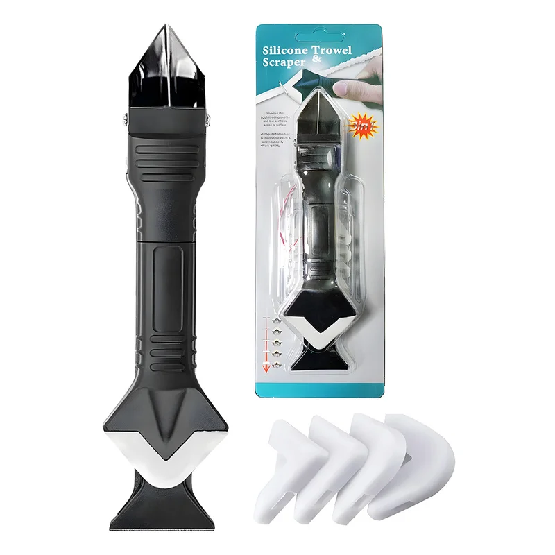 5In1 Silicone Scraper Glue Remover Knife Beauty Sewing Spatula Caulking Tool Caulk Removal Tool Four-piece Glue Scoop Hand Tools
5In1 Silicone Scraper Glue Remover Knife Beauty Sewing Spatula Caulking Tool Caulk Removal Tool Four-piece Glue Scoop Hand Tools
