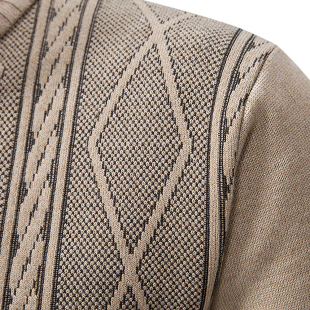Warm Men's Cardigan Sweater Jacket Cable Knitted Zip Up Coat Stand Collar Solid Color Slight Stretch M 3XL
Warm Men's Cardigan Sweater Jacket Cable Knitted Zip Up Coat Stand Collar Solid Color Slight Stretch M 3XL