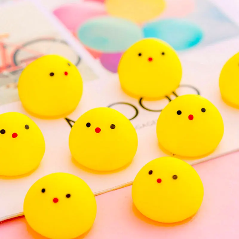 Squishy Stress Chick Mochi Relief Toys For Kids Kawaii Pelota Ball Anti Stress Antiestress Funny Birthday Party Gift FidgetToys
Squishy Stress Chick Mochi Relief Toys For Kids Kawaii Pelota Ball Anti Stress Antiestress Funny Birthday Party Gift FidgetToys