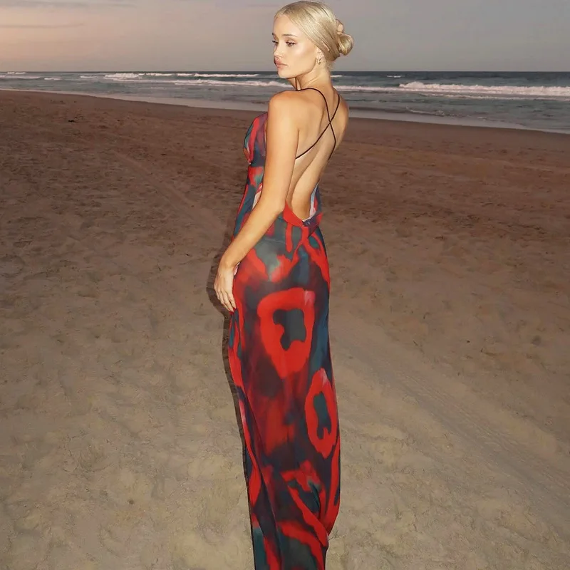 Платье женское длинное с открытой спиной, пикантное модное облегающее элегантное приталенное, с принтом, с открытыми плечами, праздничная пляжная одежда, на лето
Платье женское длинное с открытой спиной, пикантное модное облегающее элегантное приталенное, с принтом, с открытыми плечами, праздничная пляжная одежда, на лето