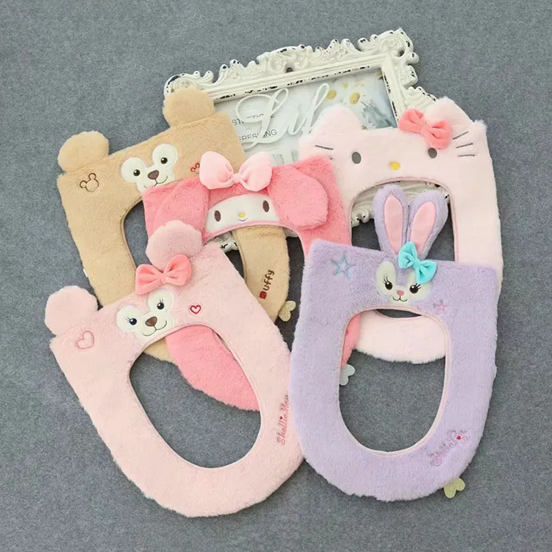Kawaii Sanrio Hello Kitty My Melody Toilet Seat Cushion Anime Cute Cartoon Household Warming Toilet Seat Toys for Girls
Kawaii Sanrio Hello Kitty My Melody Toilet Seat Cushion Anime Cute Cartoon Household Warming Toilet Seat Toys for Girls