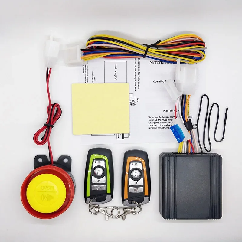 Универсальная односторонняя система сигнализации для мотоцикла с пультом дистанционного управления двигателем 12 В с защитой от перегрузки 
Универсальная односторонняя система сигнализации для мотоцикла с пультом дистанционного управления двигателем 12 В с защитой от перегрузки