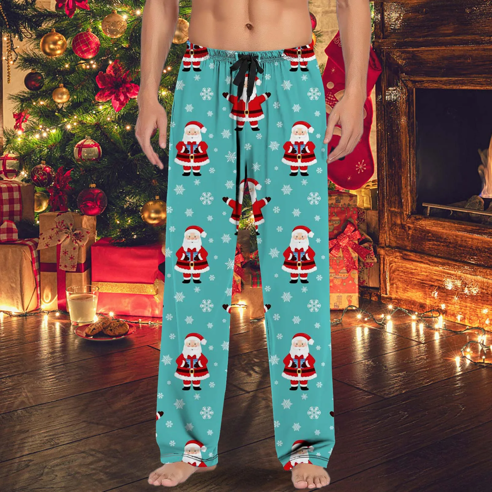 Santa Claus Graphic Home Pants Cartoon Bottoms Mens Christmas Trousers Navidad Pajamas Casual Drawstring Pockets Pantalones
Santa Claus Graphic Home Pants Cartoon Bottoms Mens Christmas Trousers Navidad Pajamas Casual Drawstring Pockets Pantalones