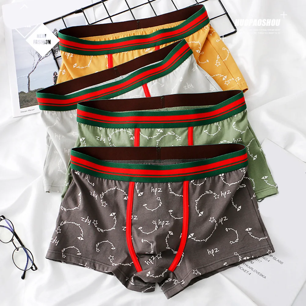 Mens Boxershorts Stretch Cotton Print Spandex Soft Men's Swimming Trunks Comfy Breathable Home Printing Boxer Briefs
Mens Boxershorts Stretch Cotton Print Spandex Soft Men's Swimming Trunks Comfy Breathable Home Printing Boxer Briefs
