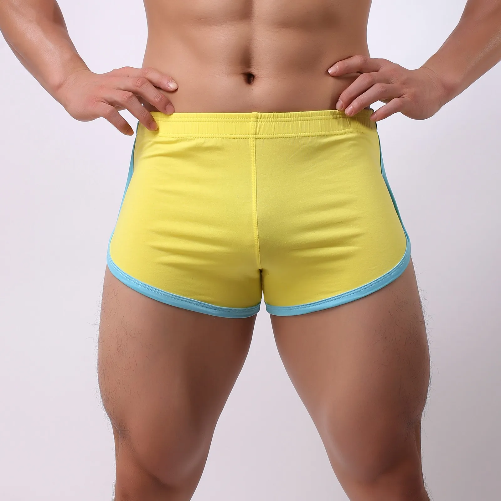 

3PC Man Underwear Sexy Boxer Men's Cotton Underpants Fashion Men's Comfortable Panties Male Shorts solid Boxer трусы мужские