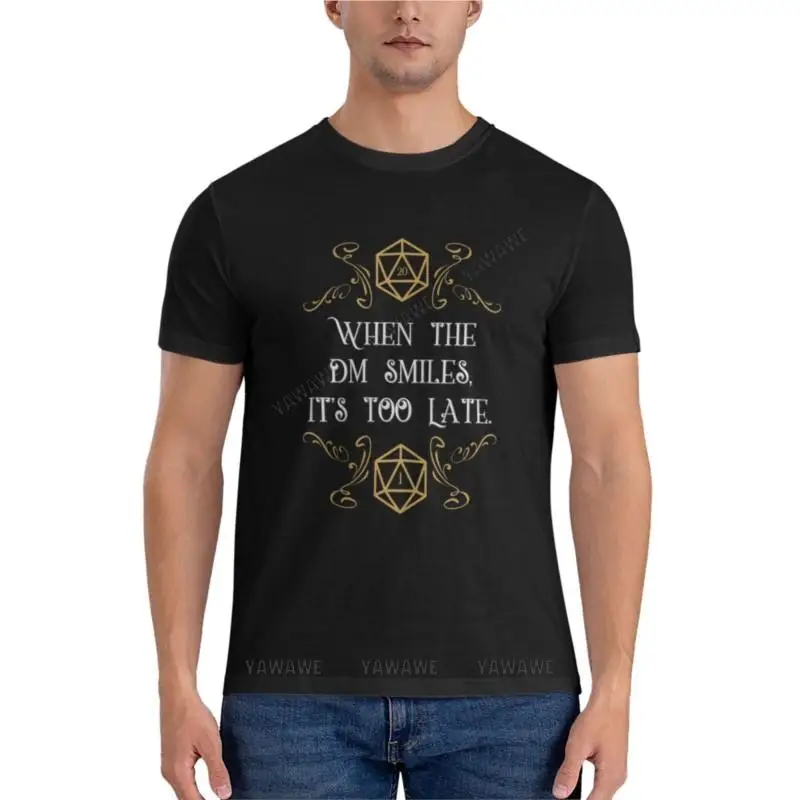 When the Master Smiles It's Too Late 20 Sided Dice Essential T-Shirt men t shirt men's short sleeve t shirts
When the Master Smiles It's Too Late 20 Sided Dice Essential T-Shirt men t shirt men's short sleeve t shirts