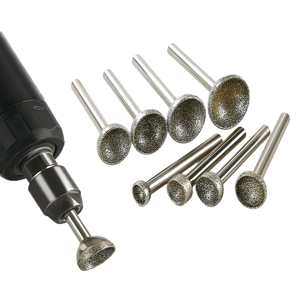 Diamond Point Head Spherical Concave Coarse Grinding Bit For Polishing Jade Amber Stone Beeswax Grinding Engraving Tools
Diamond Point Head Spherical Concave Coarse Grinding Bit For Polishing Jade Amber Stone Beeswax Grinding Engraving Tools