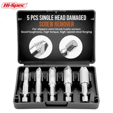 5pcs Single/double Head Damaged Screw Extractor Drill Bit Broken Speed Out Bolt Extractor Bolt Stud Remover Tool
5pcs Single/double Head Damaged Screw Extractor Drill Bit Broken Speed Out Bolt Extractor Bolt Stud Remover Tool