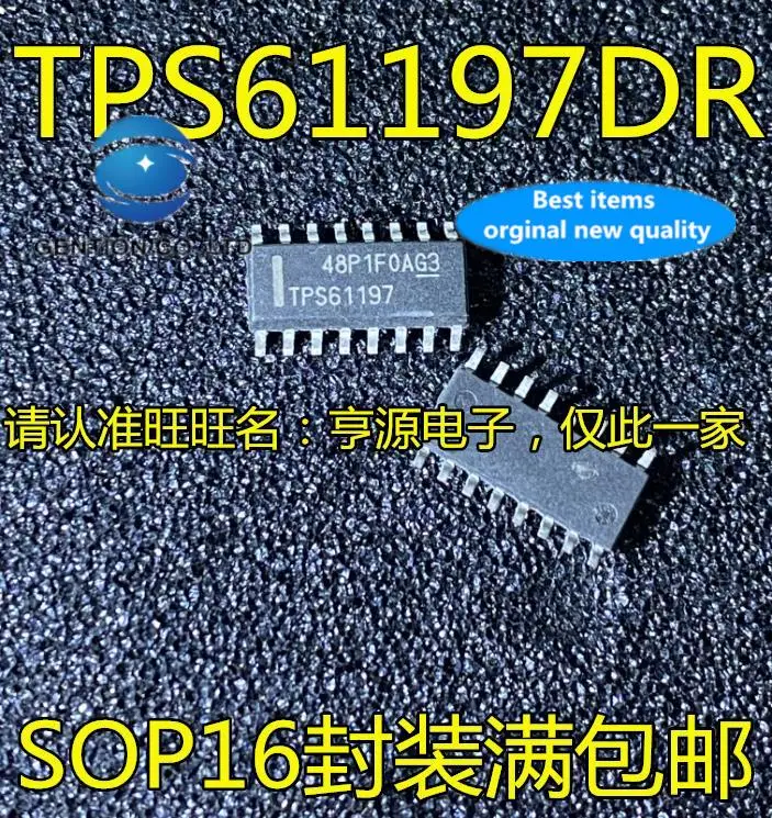 5pcs 100% orginal new TPS61197DR TPS61197 SOP16 integrated circuit IC/LED driver chip
5pcs 100% orginal new TPS61197DR TPS61197 SOP16 integrated circuit IC/LED driver chip