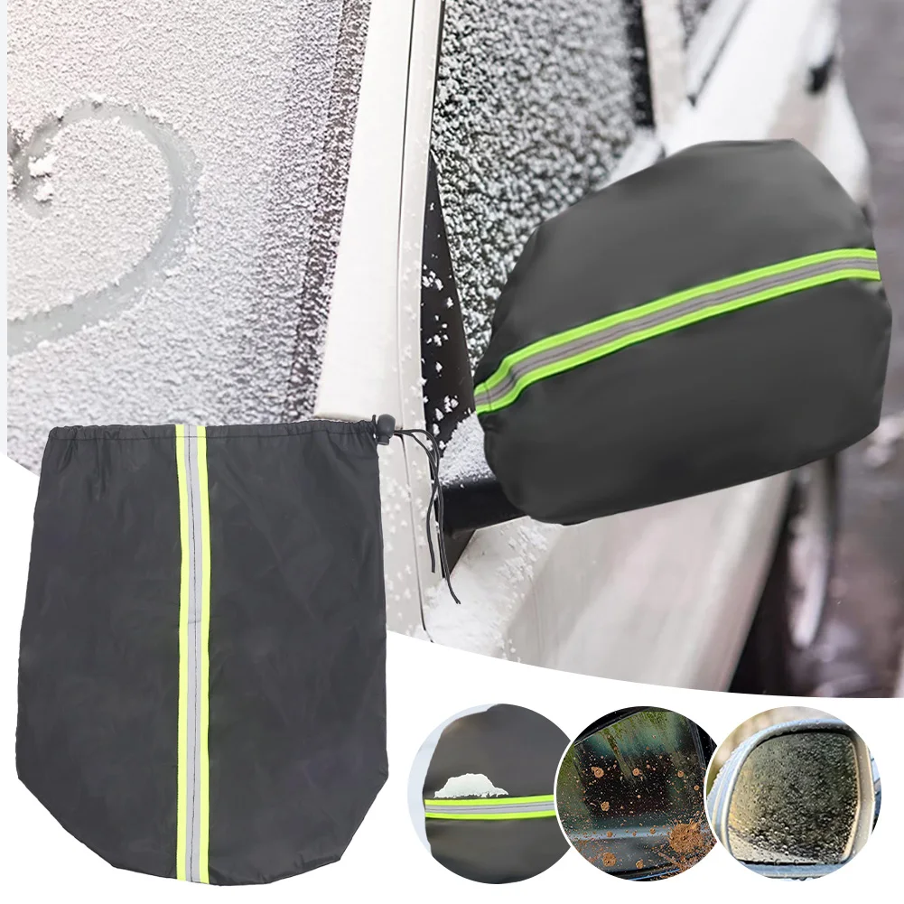 2pcs Rearview Mirror Snow Cover Universal Side View Mirror Cover Protection Dustproof Waterproof Protection Winter Accessories
2pcs Rearview Mirror Snow Cover Universal Side View Mirror Cover Protection Dustproof Waterproof Protection Winter Accessories