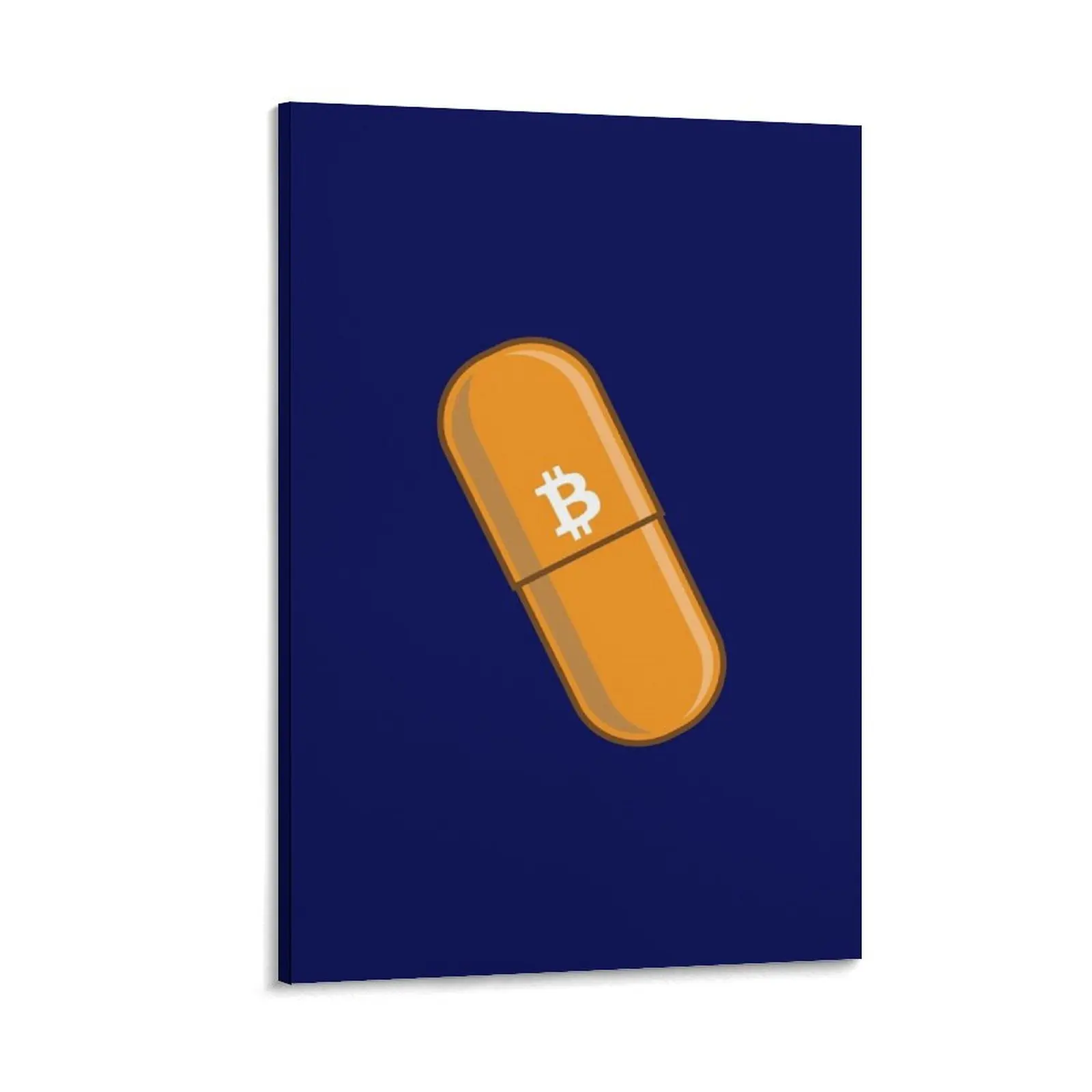 Bitcoin - the orange pill Canvas Painting bedrooms decor bedroom decor
Bitcoin - the orange pill Canvas Painting bedrooms decor bedroom decor