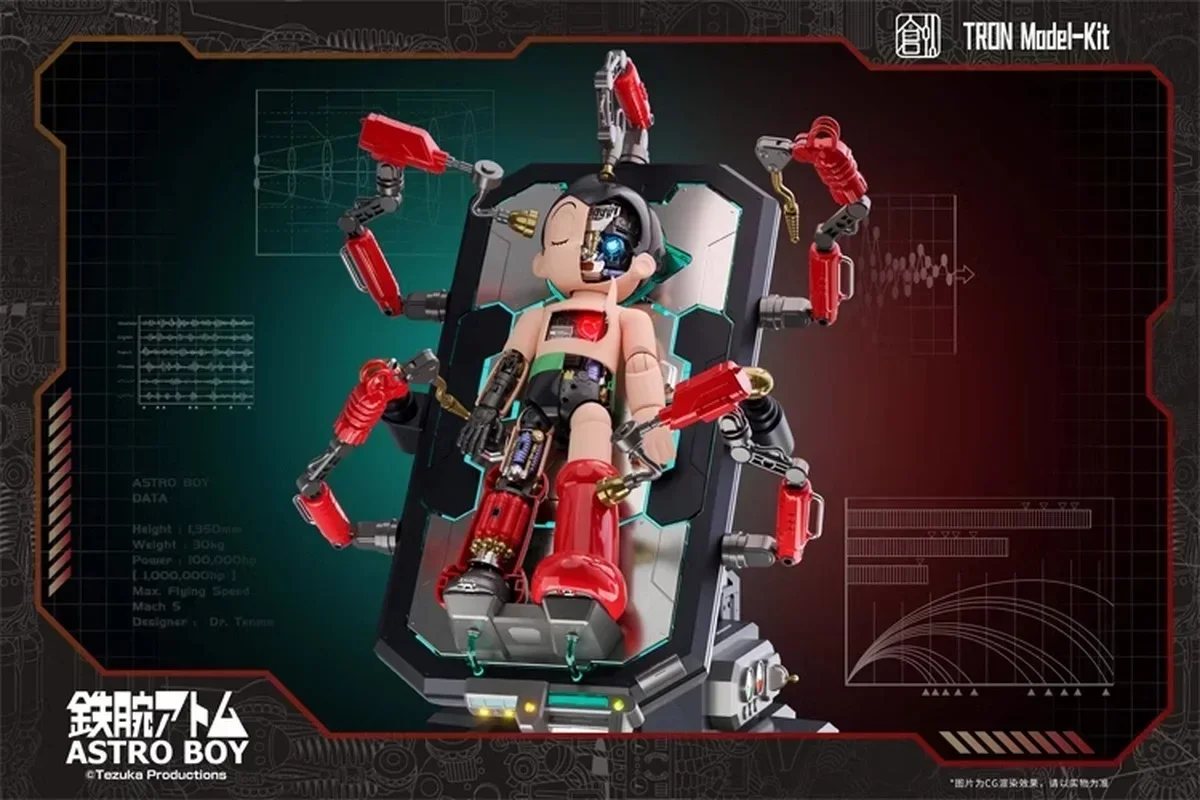 Tron Model-kit Astroboy 30cm Action Figure Collection Assembly Model Doll Boy Toys Gifts
Tron Model-kit Astroboy 30cm Action Figure Collection Assembly Model Doll Boy Toys Gifts