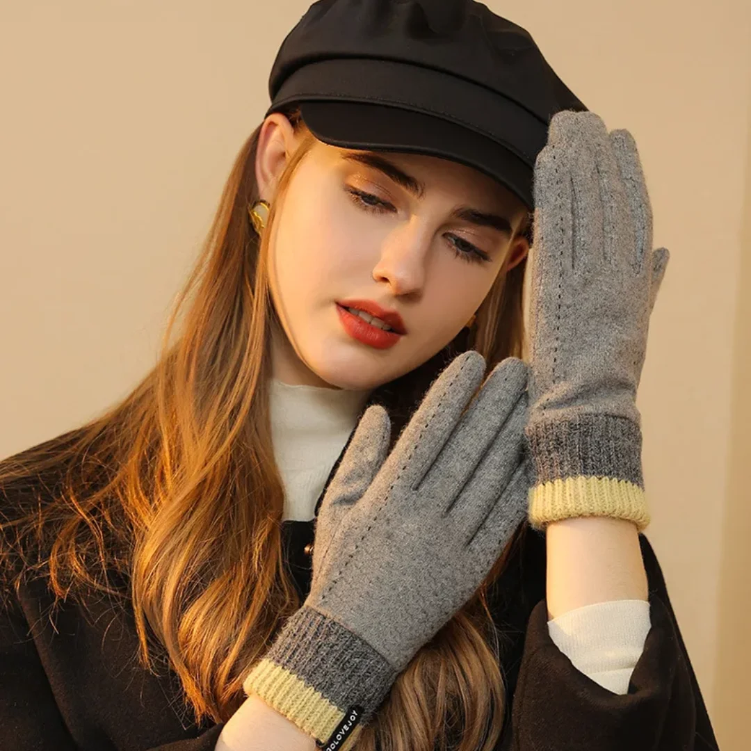 65% Cashmere Super Warm Women's Girls Gloves Winter Touch Screen Texting Phone Windproof Gloves Fleece Lined Thick Warm Mittens
65% Cashmere Super Warm Women's Girls Gloves Winter Touch Screen Texting Phone Windproof Gloves Fleece Lined Thick Warm Mittens