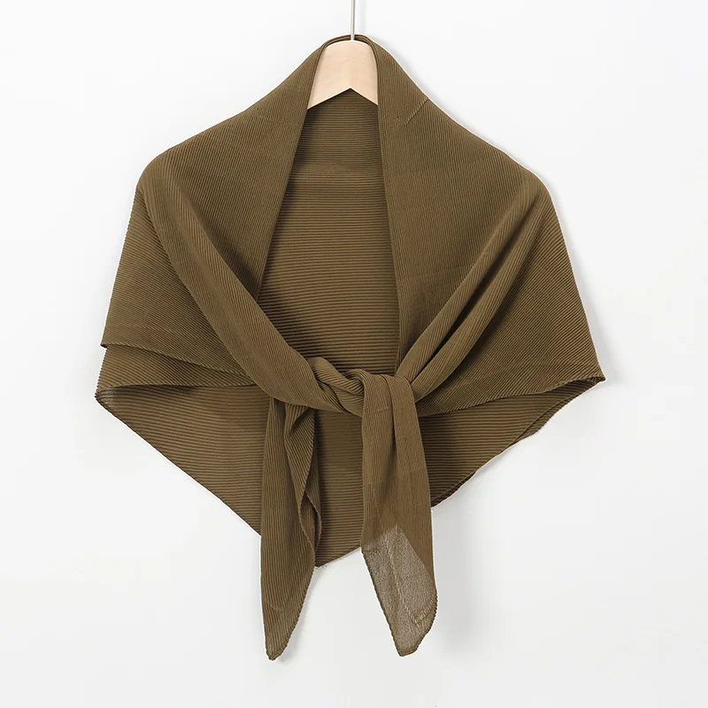 Crinkle Square Bubble Chiffon Instant Hijab Women's Head Shawl Scarf Muslim Wrinkle Kerchief Solid Color Ramadan Stole 100x100cm 16 Mallzona S19a9b9e0610f484ab36fcb22c8e3245cJ Crinkle Square Bubble Chiffon Instant Hijab Women's Head Shawl Scarf Muslim Wrinkle Kerchief Solid Color Ramadan Stole 100x100cm Mallzona