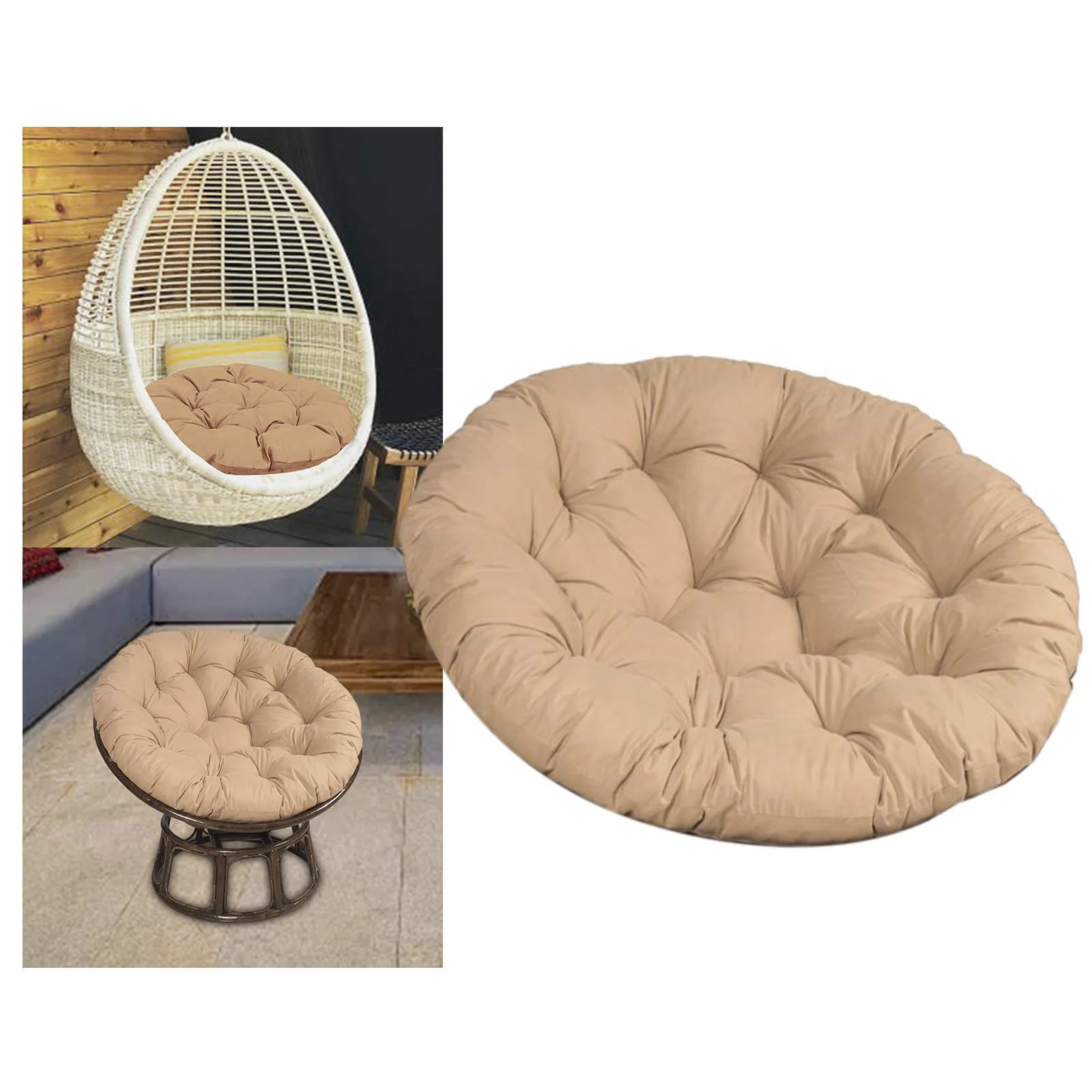 Waterproof Chair Rocking Chair Hanging Basket Chair Papaya Chair Round Cushion 40x40 Cm Patio Furniture Cushions Accessories
Waterproof Chair Rocking Chair Hanging Basket Chair Papaya Chair Round Cushion 40x40 Cm Patio Furniture Cushions Accessories