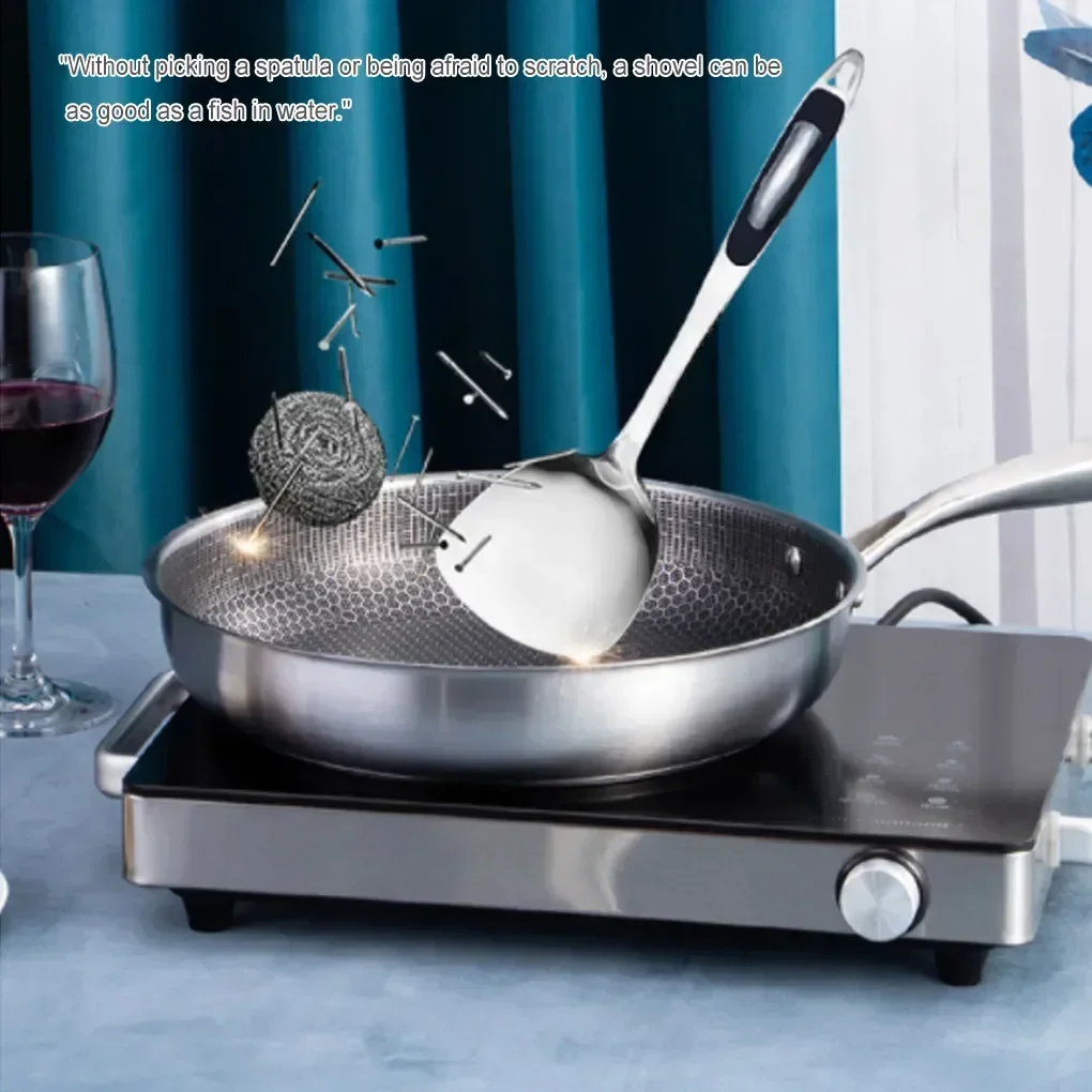 Cooking Meat Gadget Flat Restaurant Pan Pot Kitchen Non-stick Deep Multifunctional Stainless Steel Frying 24cm
Cooking Meat Gadget Flat Restaurant Pan Pot Kitchen Non-stick Deep Multifunctional Stainless Steel Frying 24cm