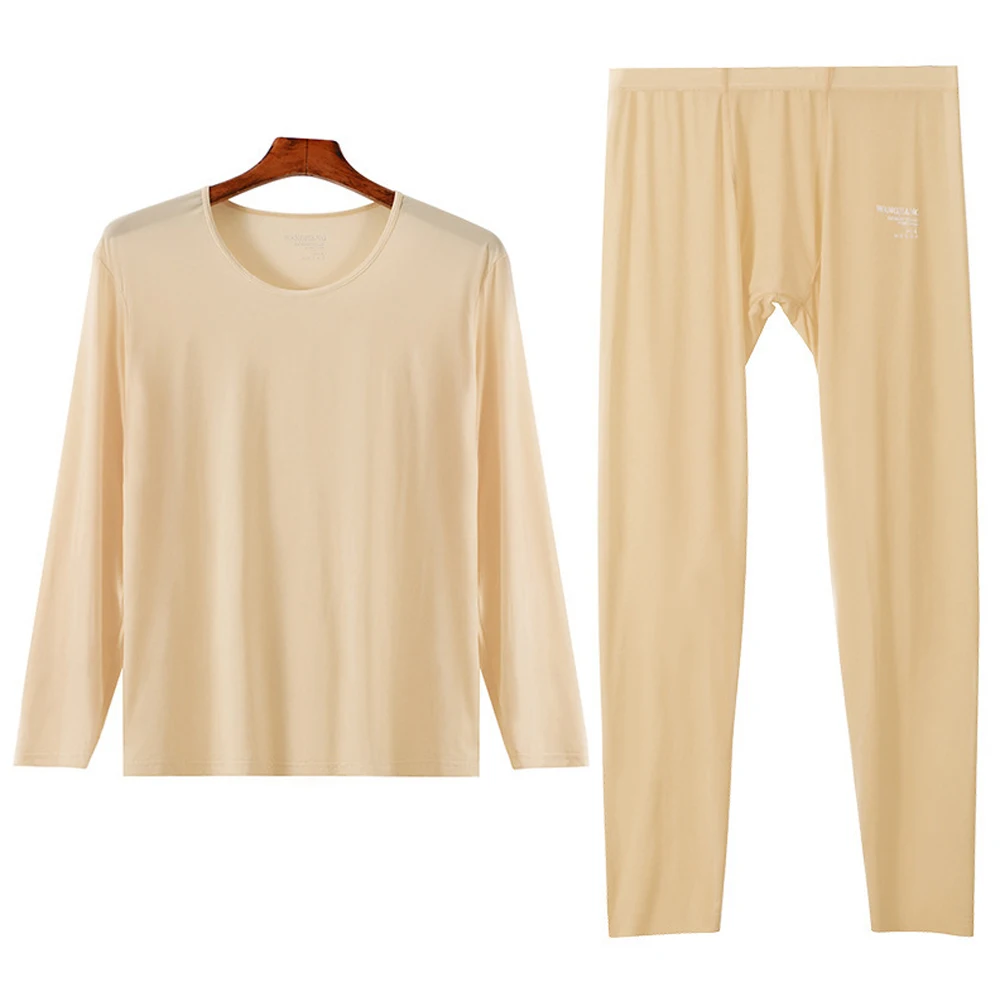 Men’s Ice Silk Translucent High Elasticity Warm Top Tight Bottoms Set Breathable Quick-drying Thermal Top Long Johns Pants 2Pcs
Men’s Ice Silk Translucent High Elasticity Warm Top Tight Bottoms Set Breathable Quick-drying Thermal Top Long Johns Pants 2Pcs