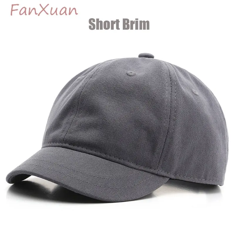 Men's Cap Short Brim Soft Cotton Plain Color Summer Cap for Woman Snapback Hats for Man
Men's Cap Short Brim Soft Cotton Plain Color Summer Cap for Woman Snapback Hats for Man