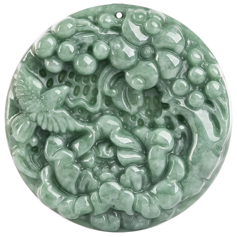 Burmese Jade Flower Pendant Natural Jewelry Stone Emerald Pendants Green Necklace Amulet Real Luxury Gift Men Jadeite Chinese
Burmese Jade Flower Pendant Natural Jewelry Stone Emerald Pendants Green Necklace Amulet Real Luxury Gift Men Jadeite Chinese