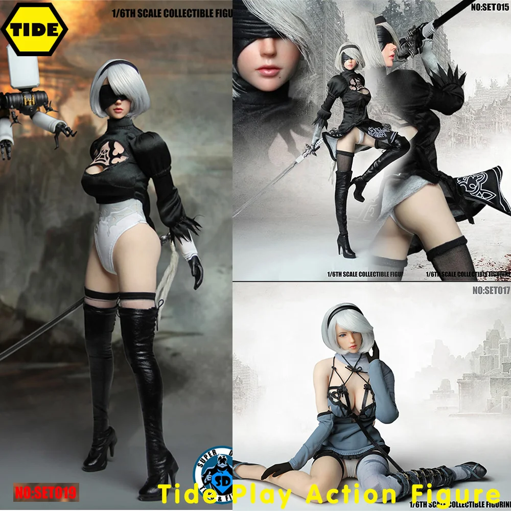 Супер утка SET015 SET017 SET019 1/6 сексуальный Солдат ниус: Automata YoRHa 2B голова лепка и комплект одежды для 12 дюймов S07C экшн-фигурки
Супер утка SET015 SET017 SET019 1/6 сексуальный Солдат ниус: Automata YoRHa 2B голова лепка и комплект одежды для 12 дюймов S07C экшн-фигурки