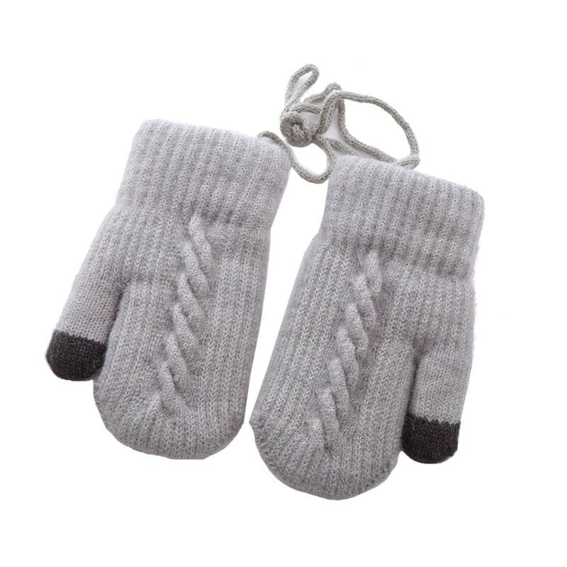 Winter Warm Gloves Thickened Insulated Children Fingerless Gloves Neck Hanging Kids Knit Mittens for 2-5 Years Old Kids
Winter Warm Gloves Thickened Insulated Children Fingerless Gloves Neck Hanging Kids Knit Mittens for 2-5 Years Old Kids