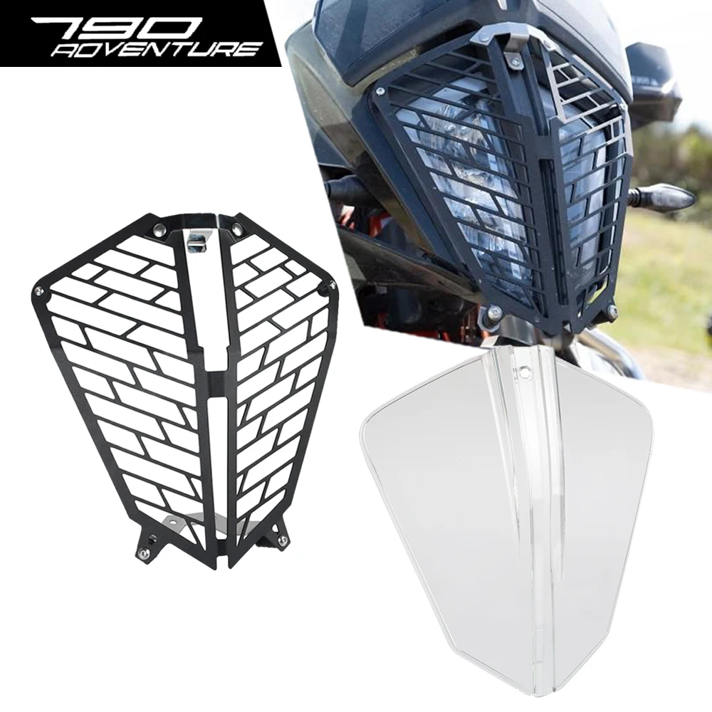 For 790 Adventure S/R 890 ADVENTURE/R 390 Adventure 2019-2022 2023 Motorcycle Headlight Grill Guard Protection Cover Protector
For 790 Adventure S/R 890 ADVENTURE/R 390 Adventure 2019-2022 2023 Motorcycle Headlight Grill Guard Protection Cover Protector