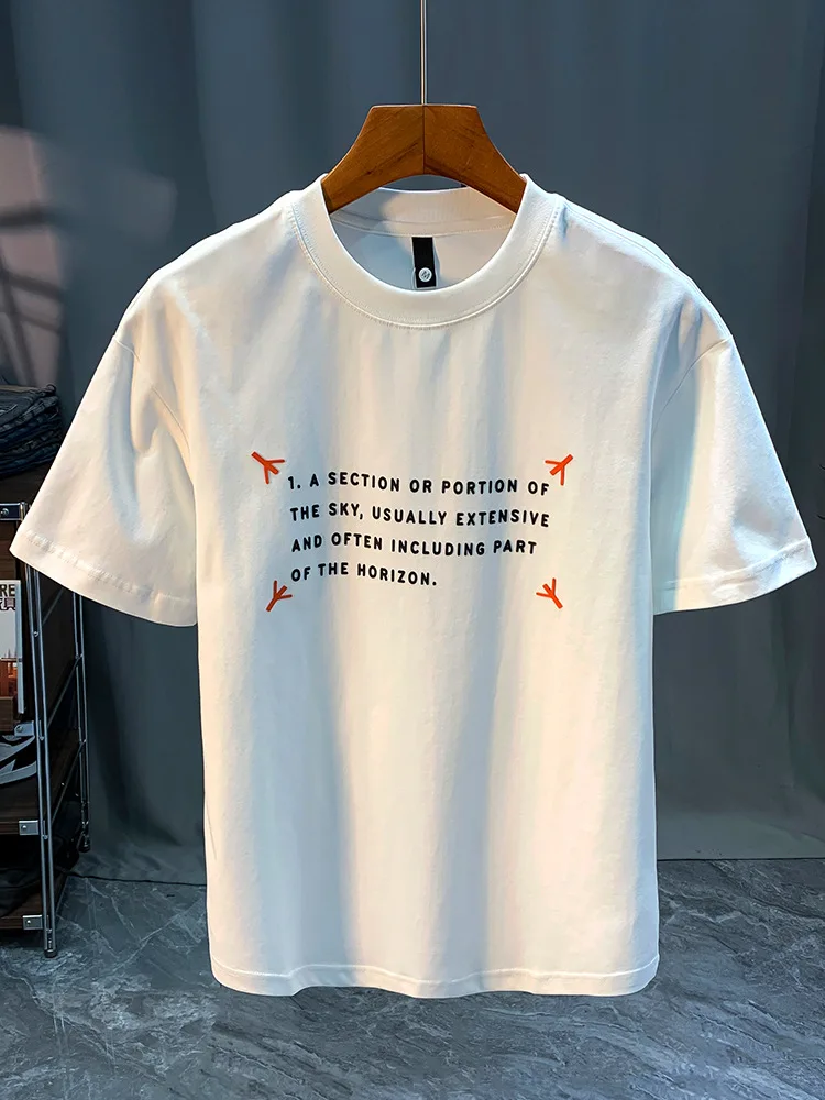 Short-Sleeved T-shirt Men Fashion Brands Printed 2024 Summer New round Neck Loose Half-Sleeve T-shirt Breathable Top Clothes
Short-Sleeved T-shirt Men Fashion Brands Printed 2024 Summer New round Neck Loose Half-Sleeve T-shirt Breathable Top Clothes