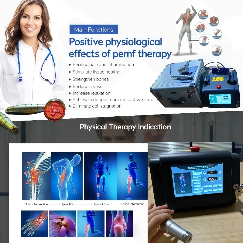 Advanced Medical Grade 650nm 808nm Laser Device, Professional Therapy for Pain Relief and Wound Healing Care