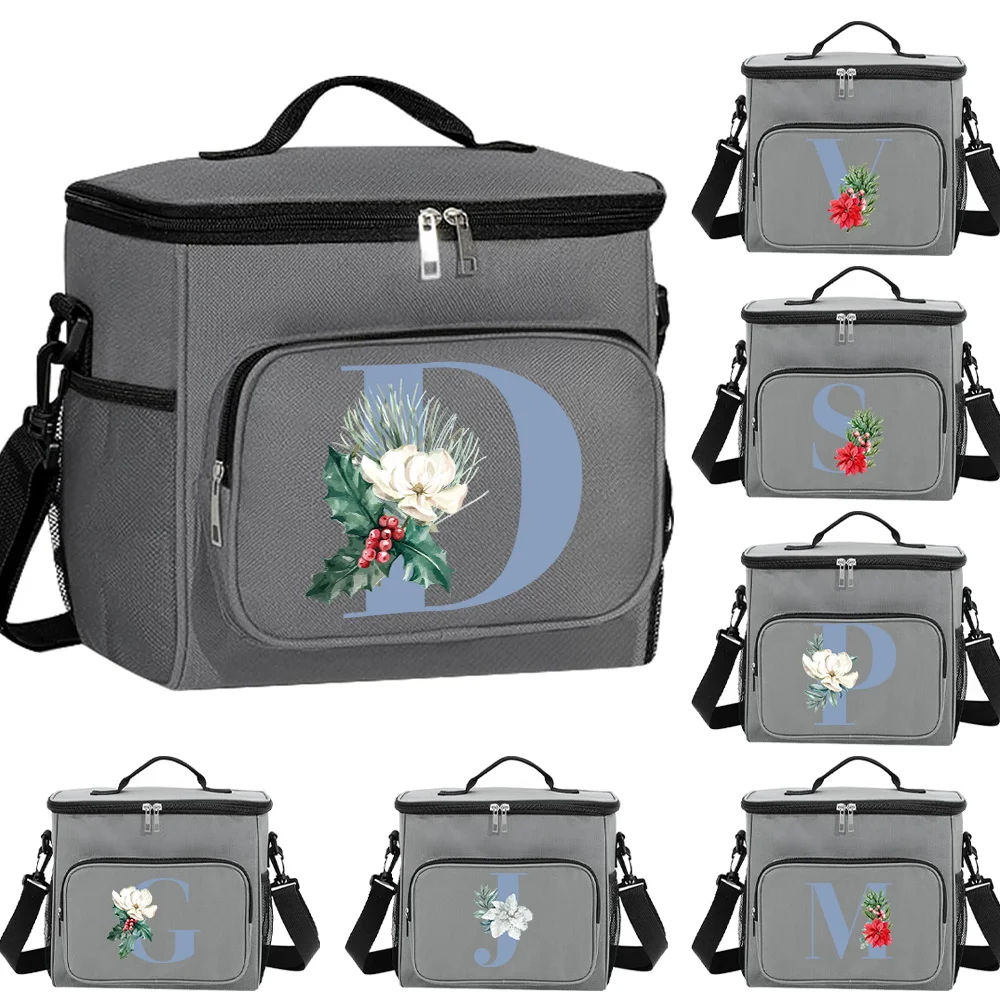 New Unisex Blue Letter Series Print Pattern Large Capacity Portable Food Storage Handbag Diagonal Shoulder Insulated Lunch Bag
New Unisex Blue Letter Series Print Pattern Large Capacity Portable Food Storage Handbag Diagonal Shoulder Insulated Lunch Bag