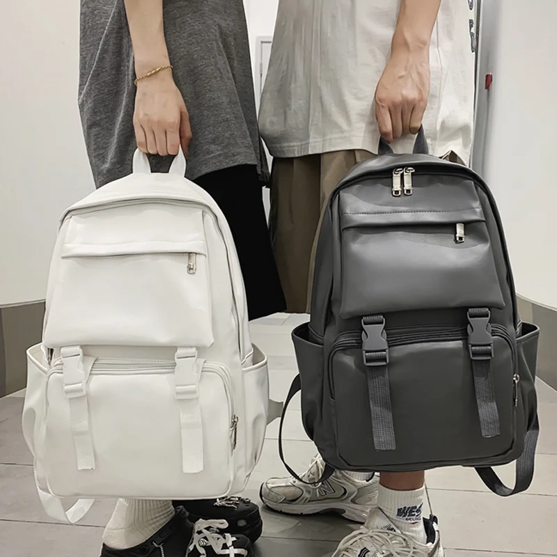 Women Large Capacity Backpack High Quality Leather Female School Bags for Teenage Girls Boys Travel Bagpack Men Bookbag Rucksack
Women Large Capacity Backpack High Quality Leather Female School Bags for Teenage Girls Boys Travel Bagpack Men Bookbag Rucksack