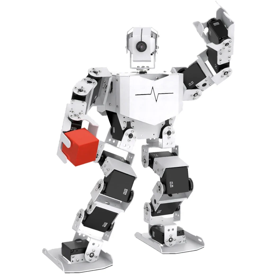 Hiwonder TonyPi Pro Latest Humanoid Robot Professional Development Kit Powered by Raspberry Pi 4B Stem Educational Robot Kit
Hiwonder TonyPi Pro Latest Humanoid Robot Professional Development Kit Powered by Raspberry Pi 4B Stem Educational Robot Kit
