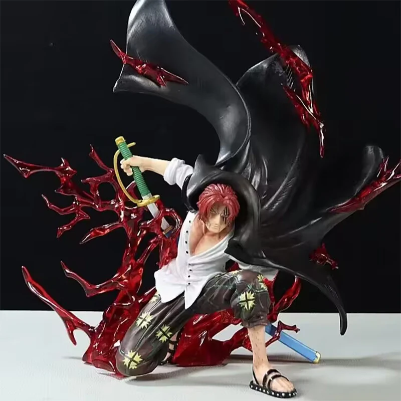 32cm Anime One Piece Shanks Figure Red Hair Shanks Action Figure PVC Figurine Ornaments Model Toys for Gifts Collectible
32cm Anime One Piece Shanks Figure Red Hair Shanks Action Figure PVC Figurine Ornaments Model Toys for Gifts Collectible