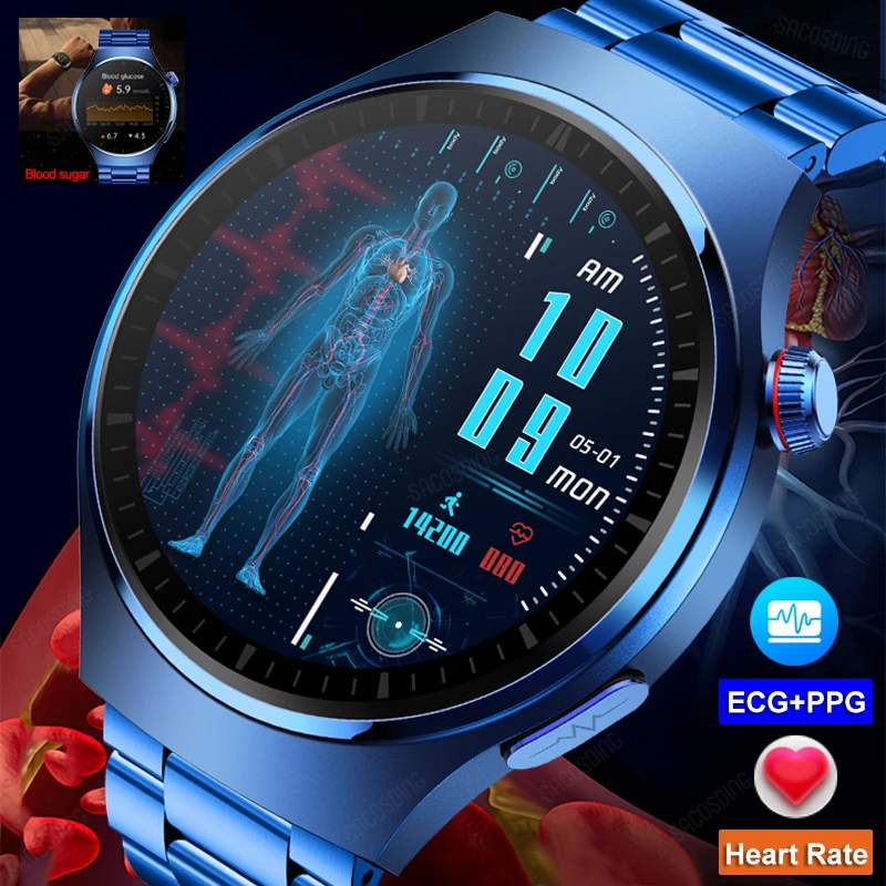 New Fashion Smart Watch ECG+PPG Bluetooth Call 466*466 AMOLED 1.43 Inch Full Touch Screen Smartwatch Heart Rate Sport Watch 2023
New Fashion Smart Watch ECG+PPG Bluetooth Call 466*466 AMOLED 1.43 Inch Full Touch Screen Smartwatch Heart Rate Sport Watch 2023