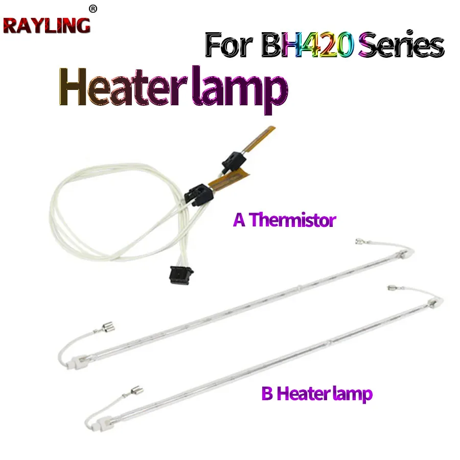 

Heater Lamp Heating Lamp/Fuser Thermistor For Use in Konica Minolta Bizhub 501 421 420 361 360 AD426 AD506 AD428 AD508 110V 220V