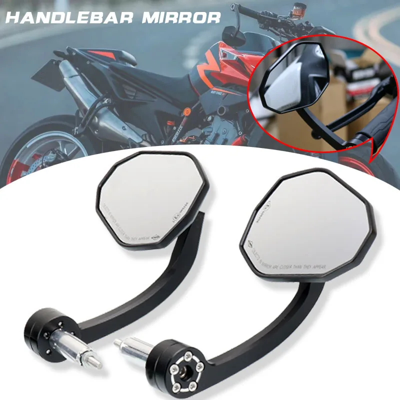

Motorcycle Accessories Rear View Mirrors 7/8" 22MM Handle Bar End Mirrors For 150NK 250NK 400NK 650NK 650MT 150 NK 250 NK 400 NK