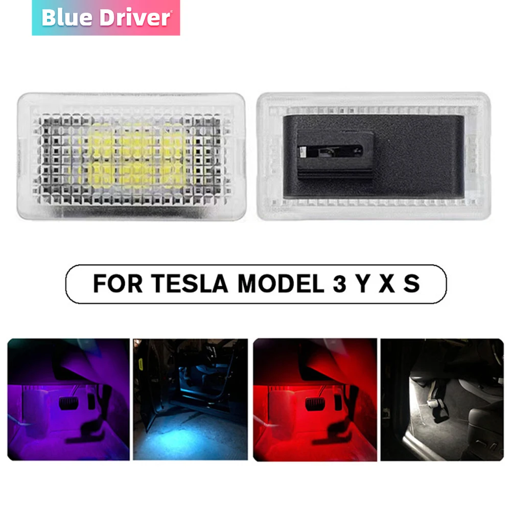 For Tesla RGB LED Lights Bulbs Kit Atmosphere Lamp Projector Trunk Lamp With Remote Control Car Interior for Tesla Model Y 3 X S
For Tesla RGB LED Lights Bulbs Kit Atmosphere Lamp Projector Trunk Lamp With Remote Control Car Interior for Tesla Model Y 3 X S