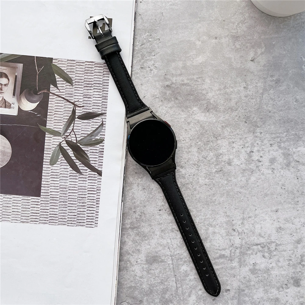 20mm No gaps correa for samsung galaxy watch 4 classic band 46mm 42mm leather strap for galaxy watch 4 44mm 40mm band bracelet
20mm No gaps correa for samsung galaxy watch 4 classic band 46mm 42mm leather strap for galaxy watch 4 44mm 40mm band bracelet