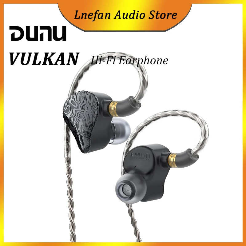 DUNU VULKAN DD+BA Earphone 6 Unit Hybrid Driver In-Ear Headset HiFi Music IEMS Earbuds High Resolution Monitor Headphone
DUNU VULKAN DD+BA Earphone 6 Unit Hybrid Driver In-Ear Headset HiFi Music IEMS Earbuds High Resolution Monitor Headphone
