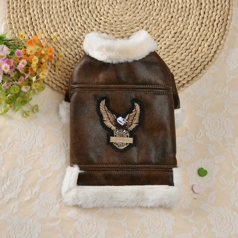 Leather Dog For Clothes Chihuahuas Winter Clothing Medium Velvet Small Coat Jacket Plus Puppy Thickening Pet Pets Warm
Leather Dog For Clothes Chihuahuas Winter Clothing Medium Velvet Small Coat Jacket Plus Puppy Thickening Pet Pets Warm