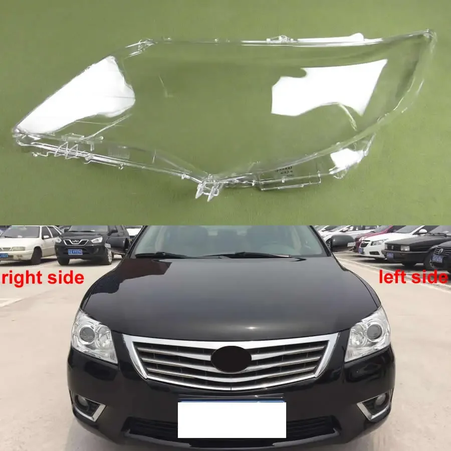 

For Toyota Camry 2010 2011 2012 Car Accessories Transparent Lampshade Imported Headlamp Lamp Cover Headlight Shell Plexiglass