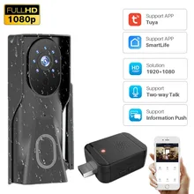 Tuya 1080P HD Video Doorbell Camera WiFi Wireless Doorbell Smart Home Door Bell Camera Outdoor Mini Video Intercom Two Way Audio 
Tuya 1080P HD Video Doorbell Camera WiFi Wireless Doorbell Smart Home Door Bell Camera Outdoor Mini Video Intercom Two Way Audio